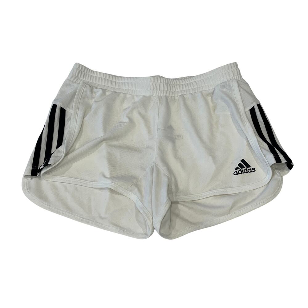 M3-11 ADIDAS Women's Climalite Trainer Shorts White Small